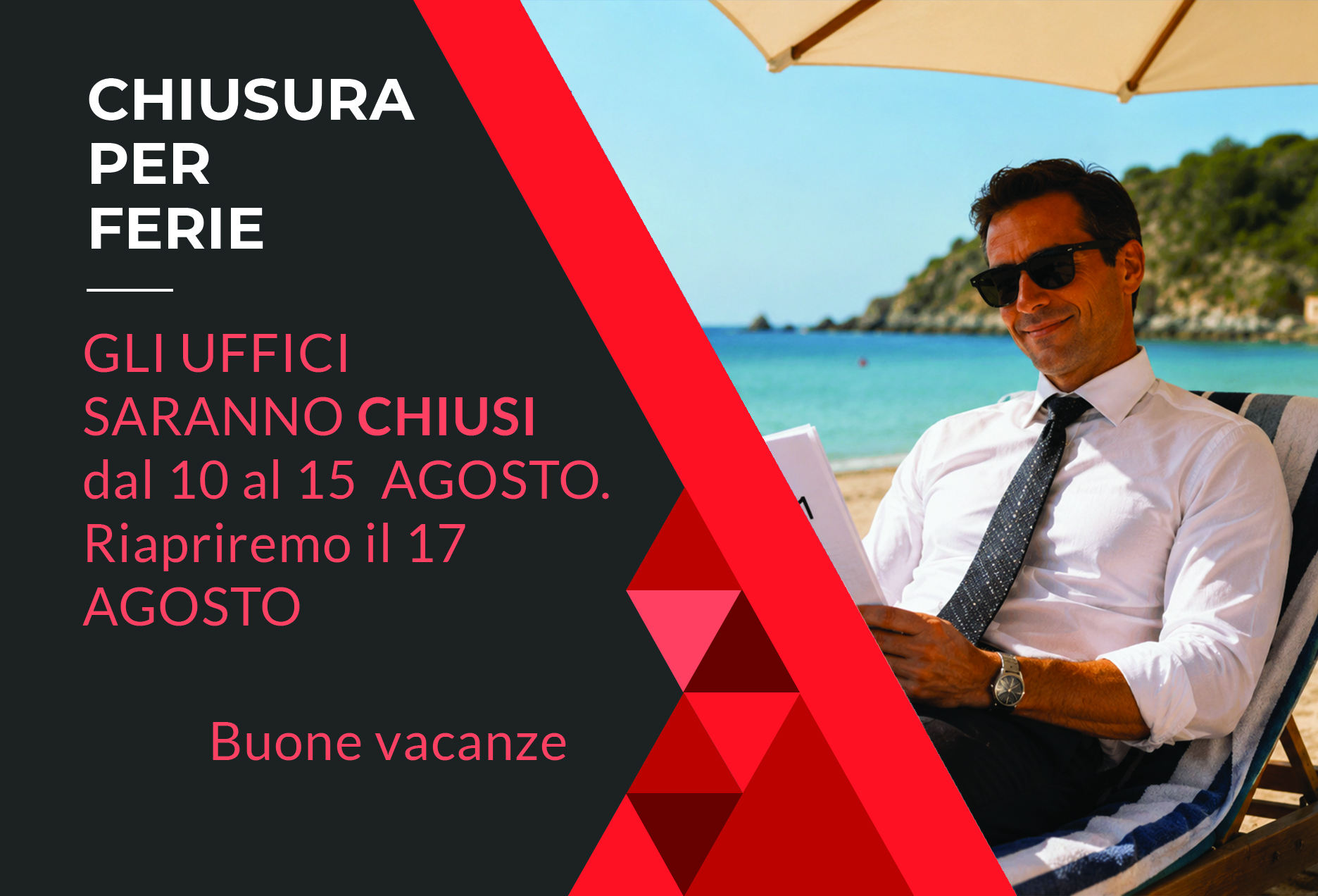 Chiusura estiva